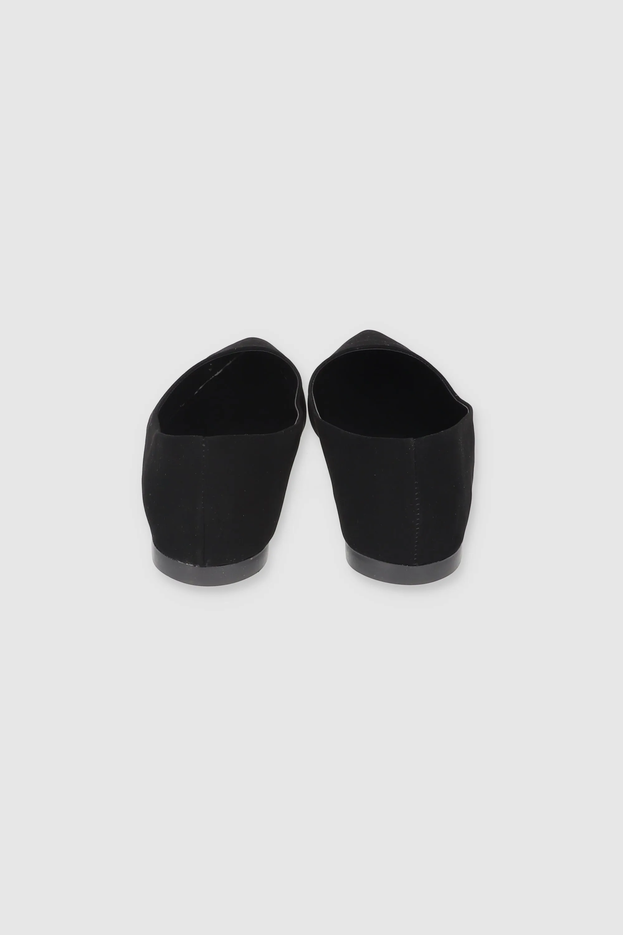 Flat suede puntal lisa