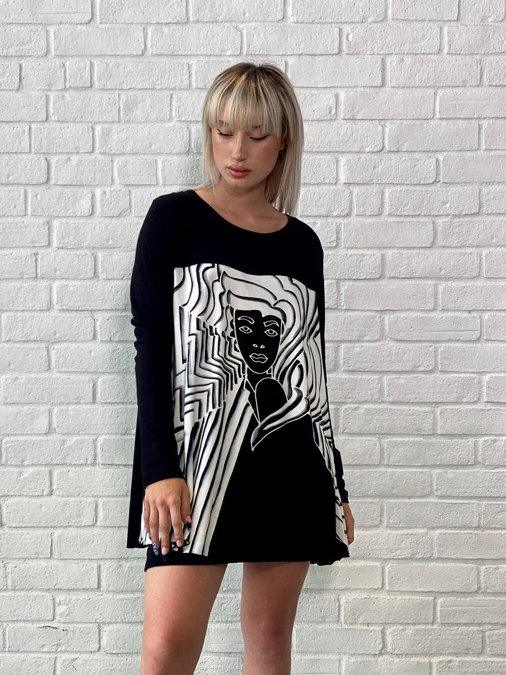 Flow Dress Retro Roses Girls - Flawless