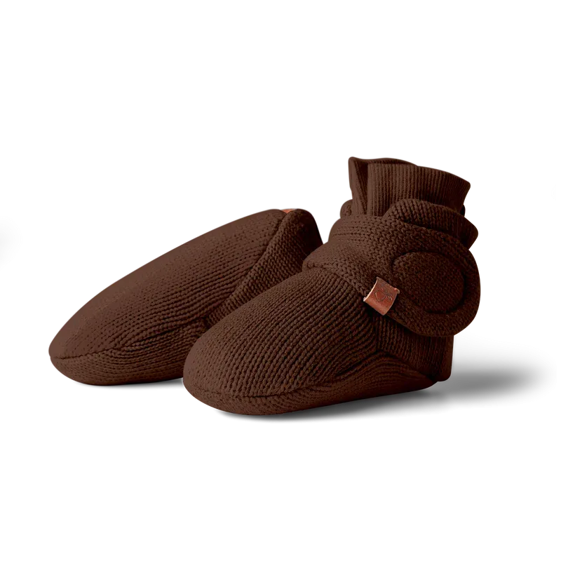 Goumikids - Baby Boots - Knit - Hide
