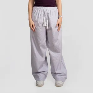 Greige Striped Pants