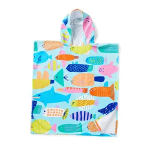 Halcyon Nights Rainbow Reef Hooded Towel