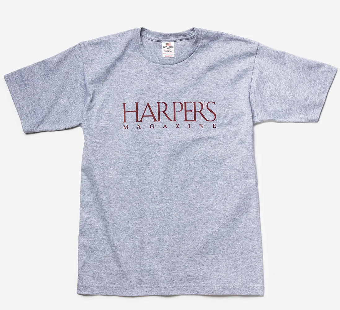 Harper's Magazine Gray T-Shirt