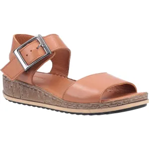 Hush Puppies Ellie Womens Tan Buckle Sandal