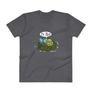 I'm Out! V-Neck T-Shirt