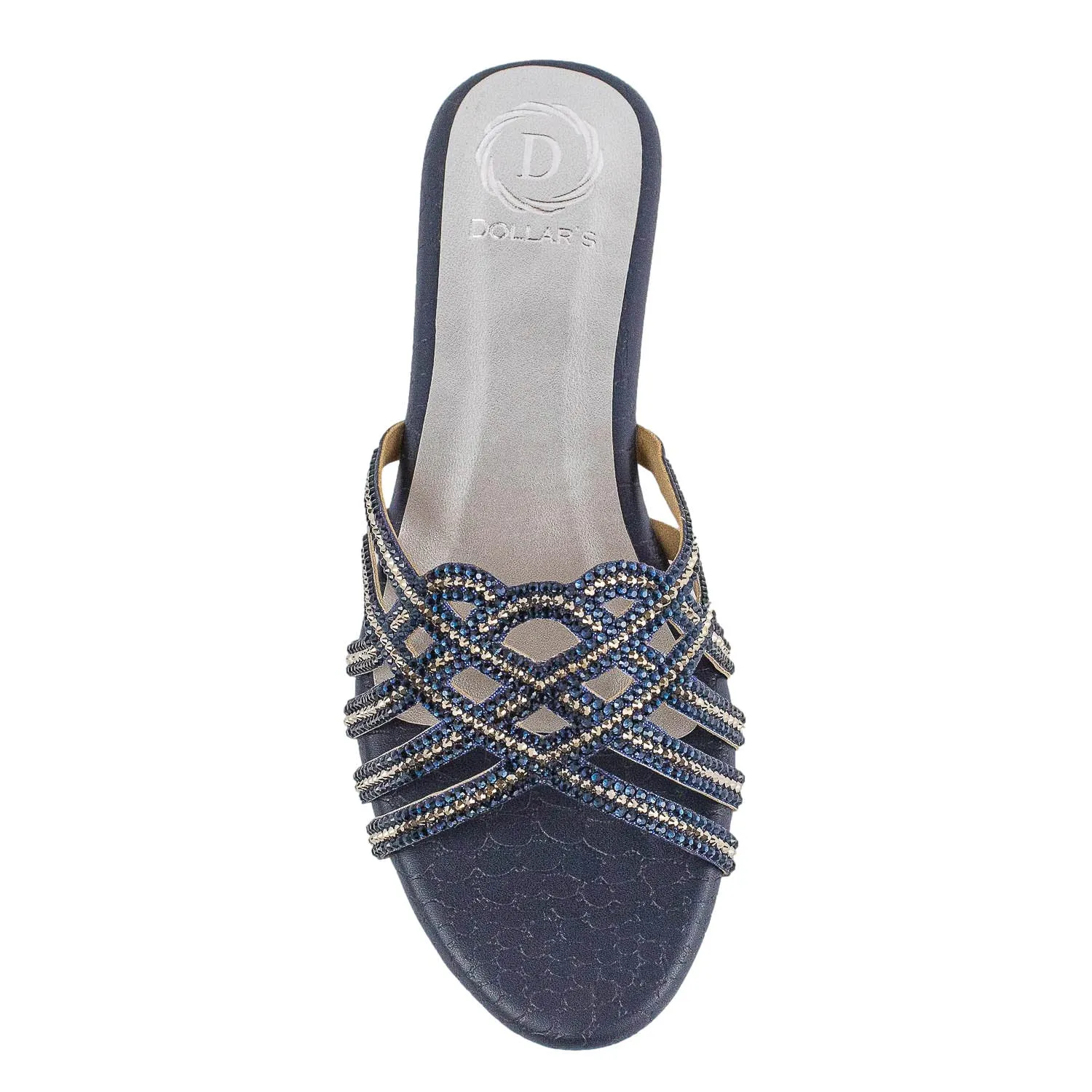 Jamilah Flats S137F - Navy Blue
