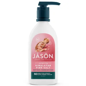 Jason Pampering Himalayan Pink Salt Body Wash & Foaming Bath Soak 887ml UK DELIVERY ONLY