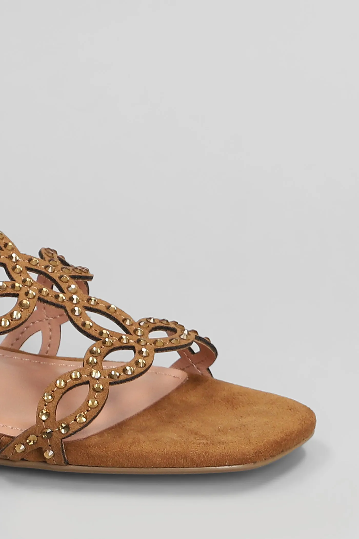 Kai Flats in leather color suede