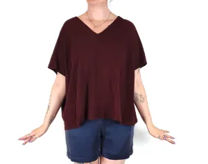 Kowtow purple building block top size medium