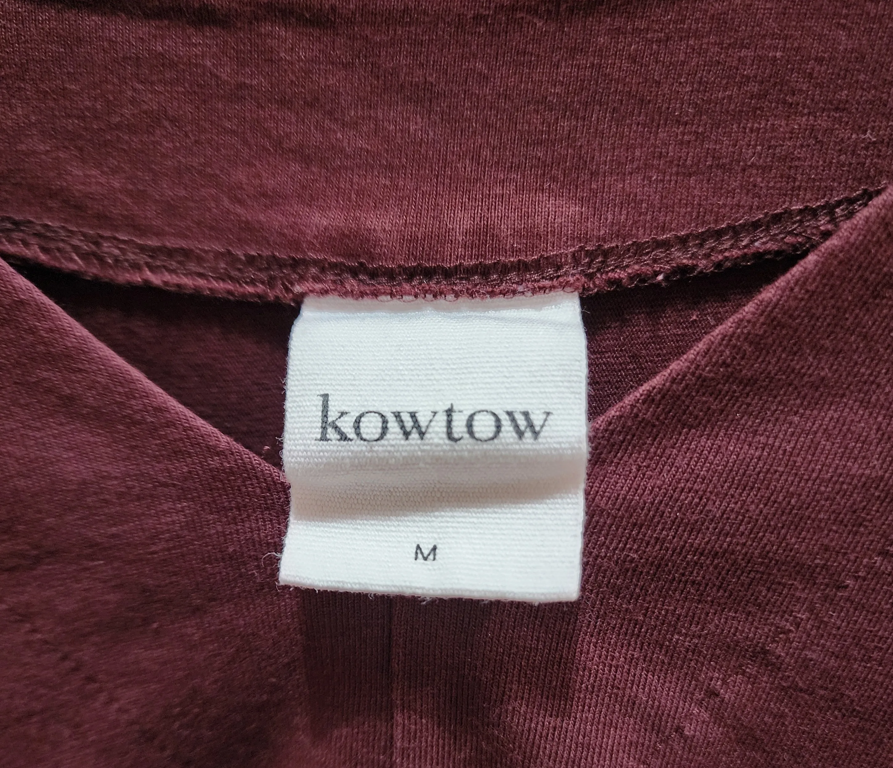 Kowtow purple building block top size medium