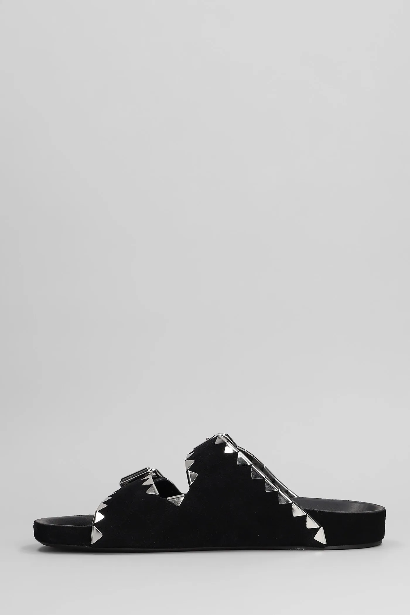 Lennyo Flats in black suede