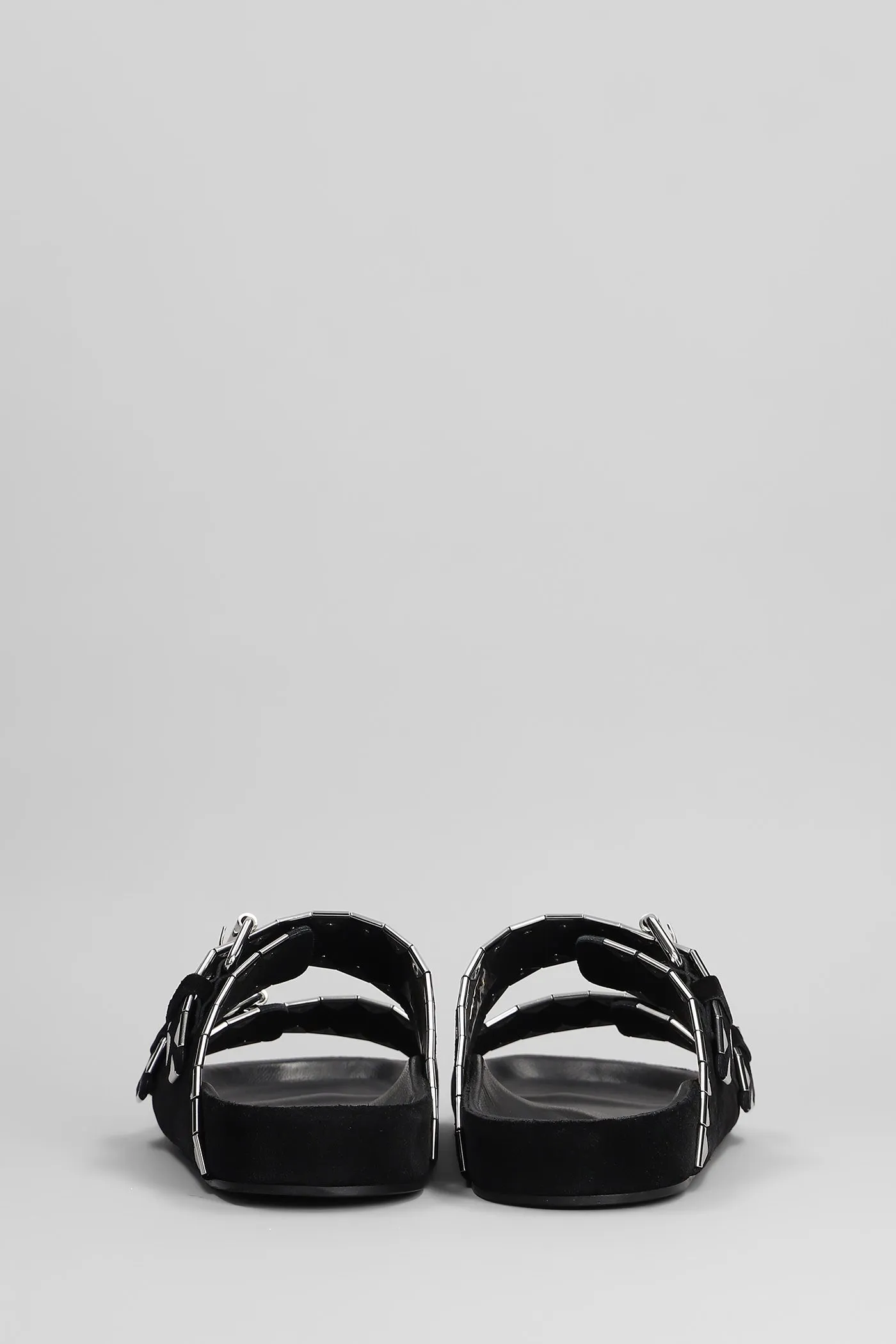 Lennyo Flats in black suede