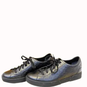 LOUIS VUITTON Black Monogram Empreinte Stellar Sneaker Size US 7 - Last Call