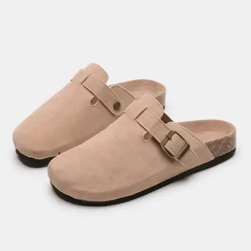 Luxurious Suede Slides