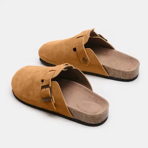 Luxurious Suede Slides
