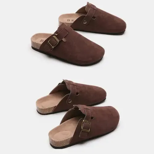 Luxurious Suede Slides