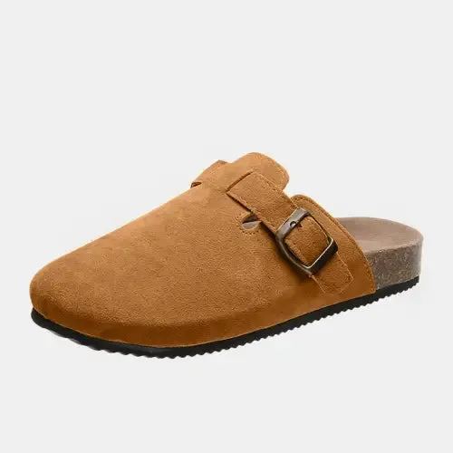 Luxurious Suede Slides