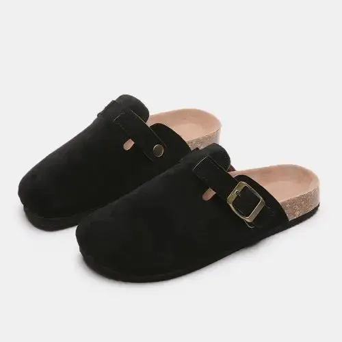 Luxurious Suede Slides