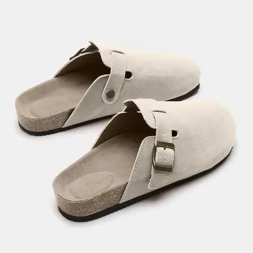 Luxurious Suede Slides