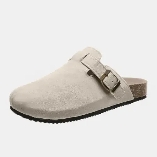 Luxurious Suede Slides