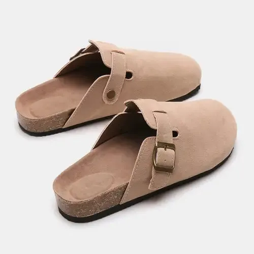 Luxurious Suede Slides