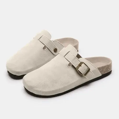 Luxurious Suede Slides