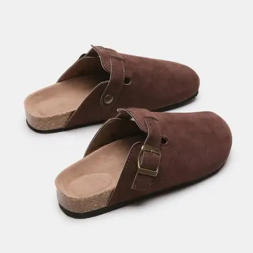 Luxurious Suede Slides
