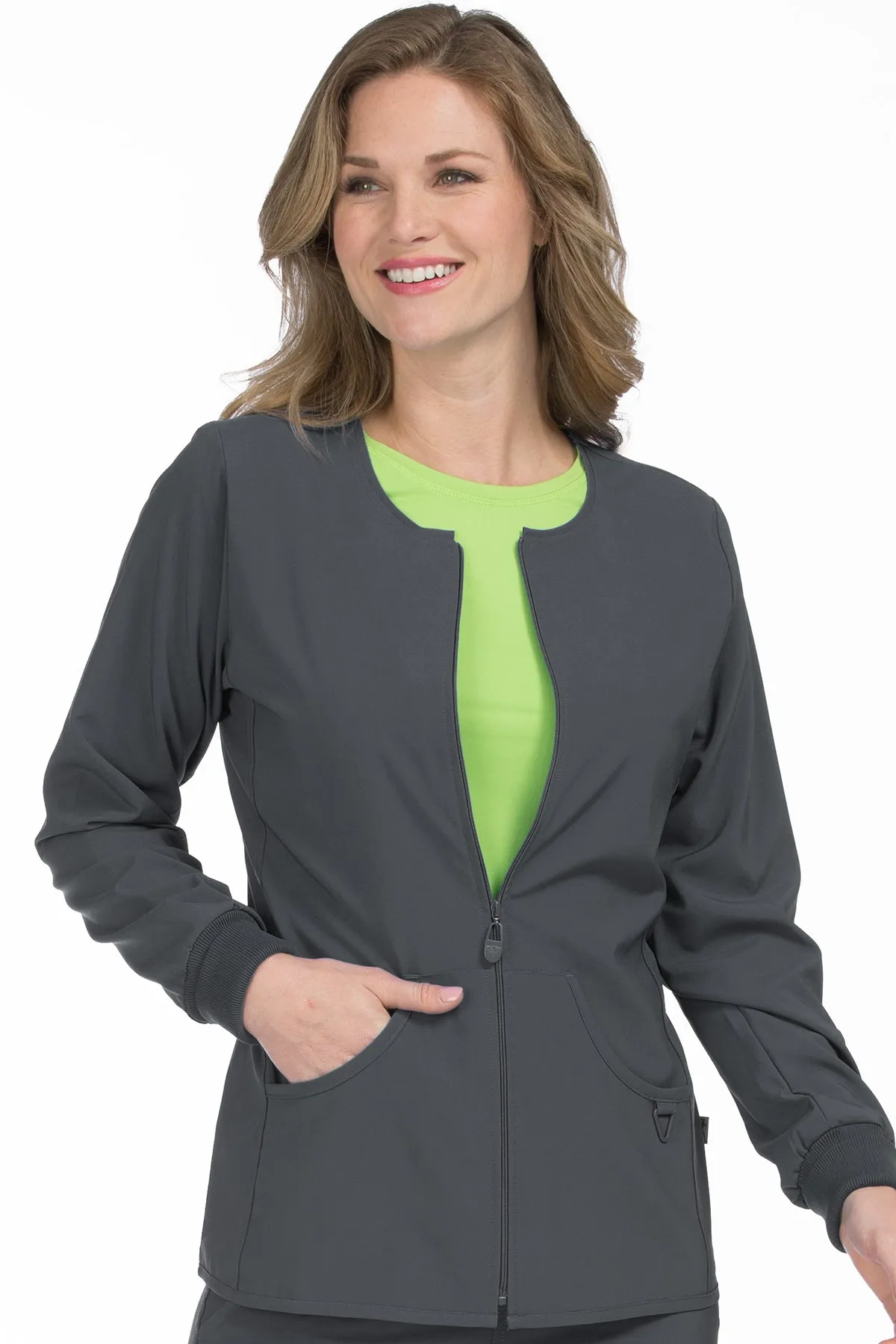 Med Couture Scrub Jacket Activate Warm Terrain Clearance Sale 8638