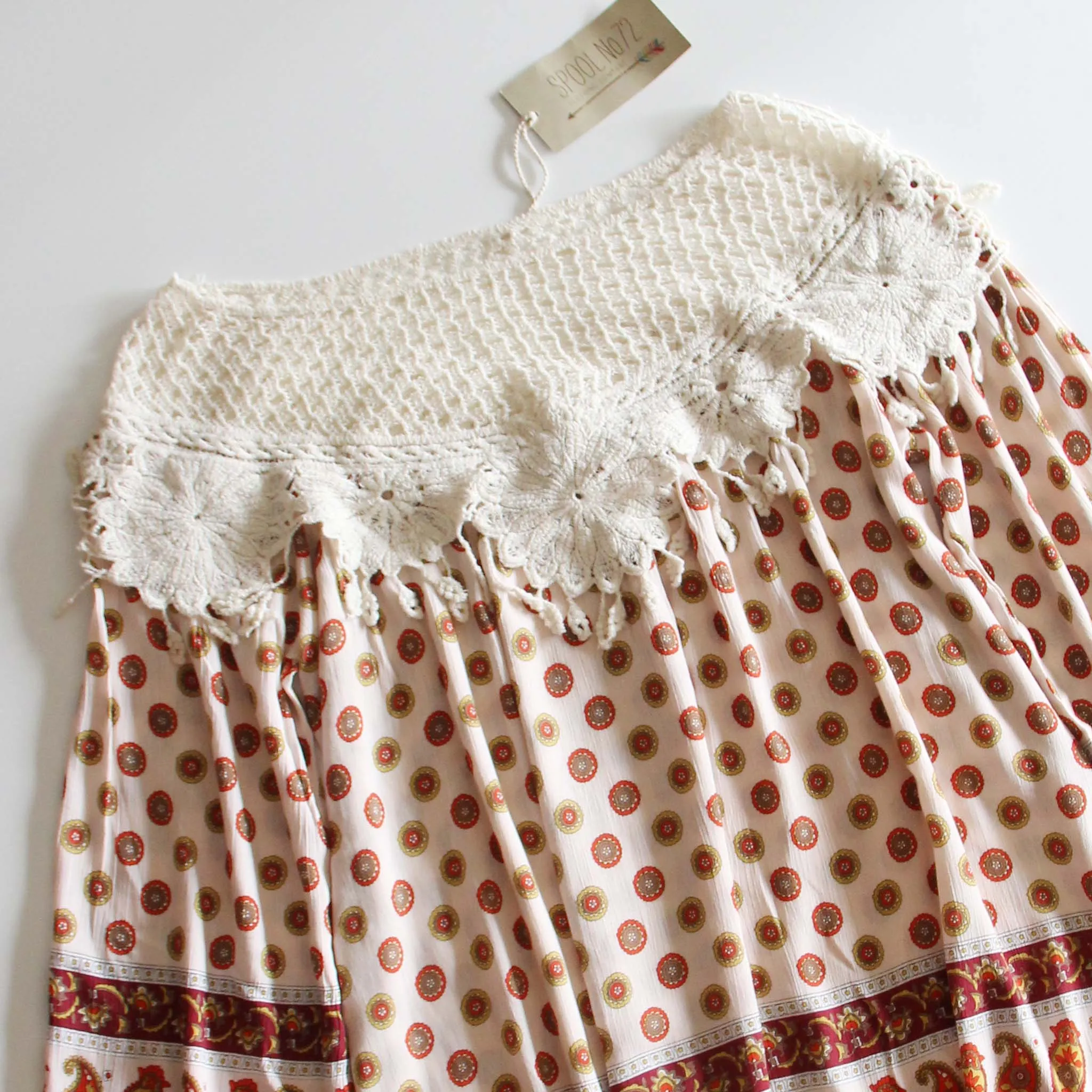 Medallion & Lace Dress