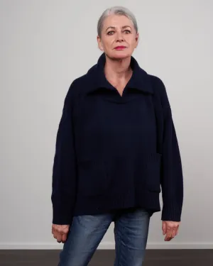 melody sweater - navy