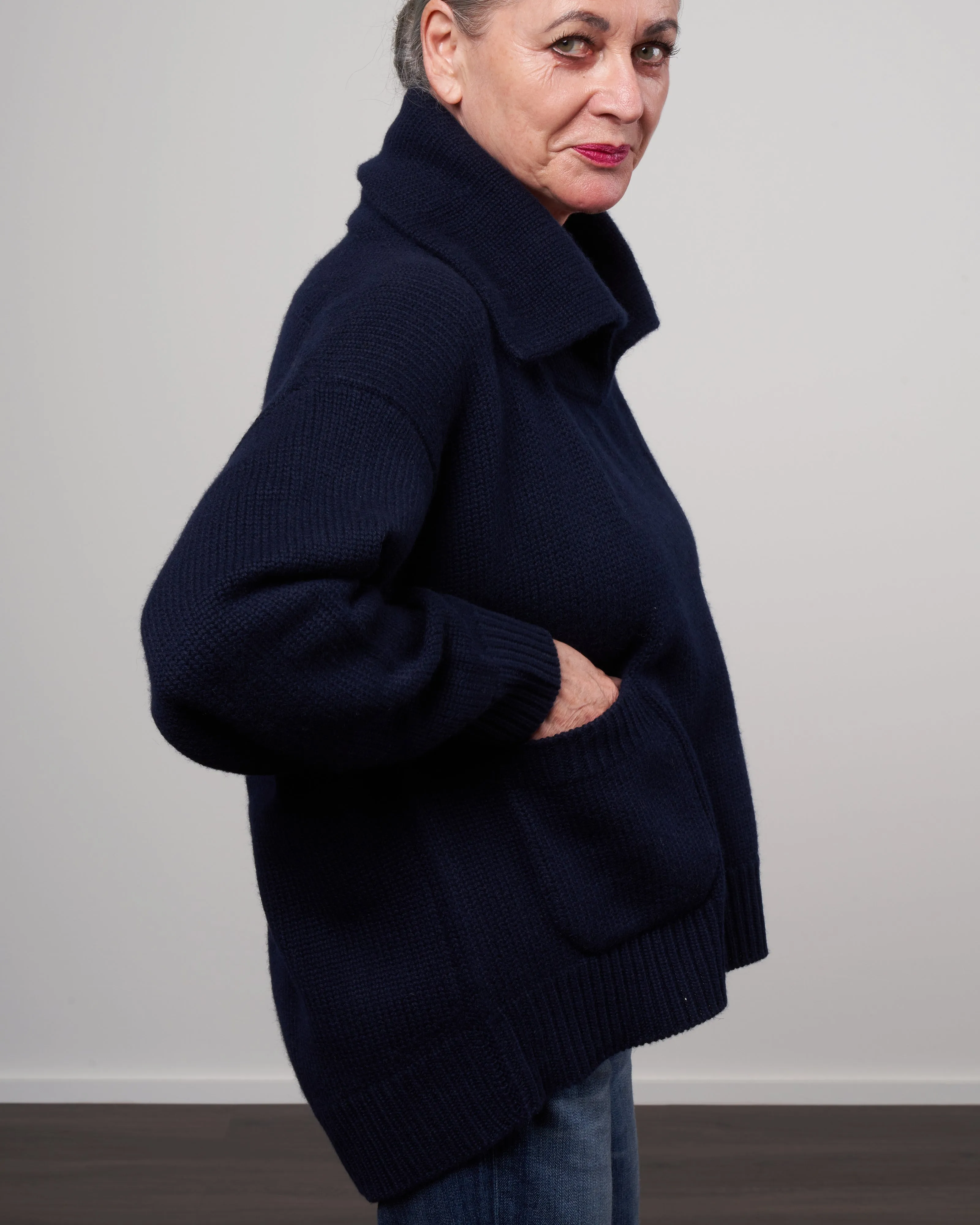 melody sweater - navy