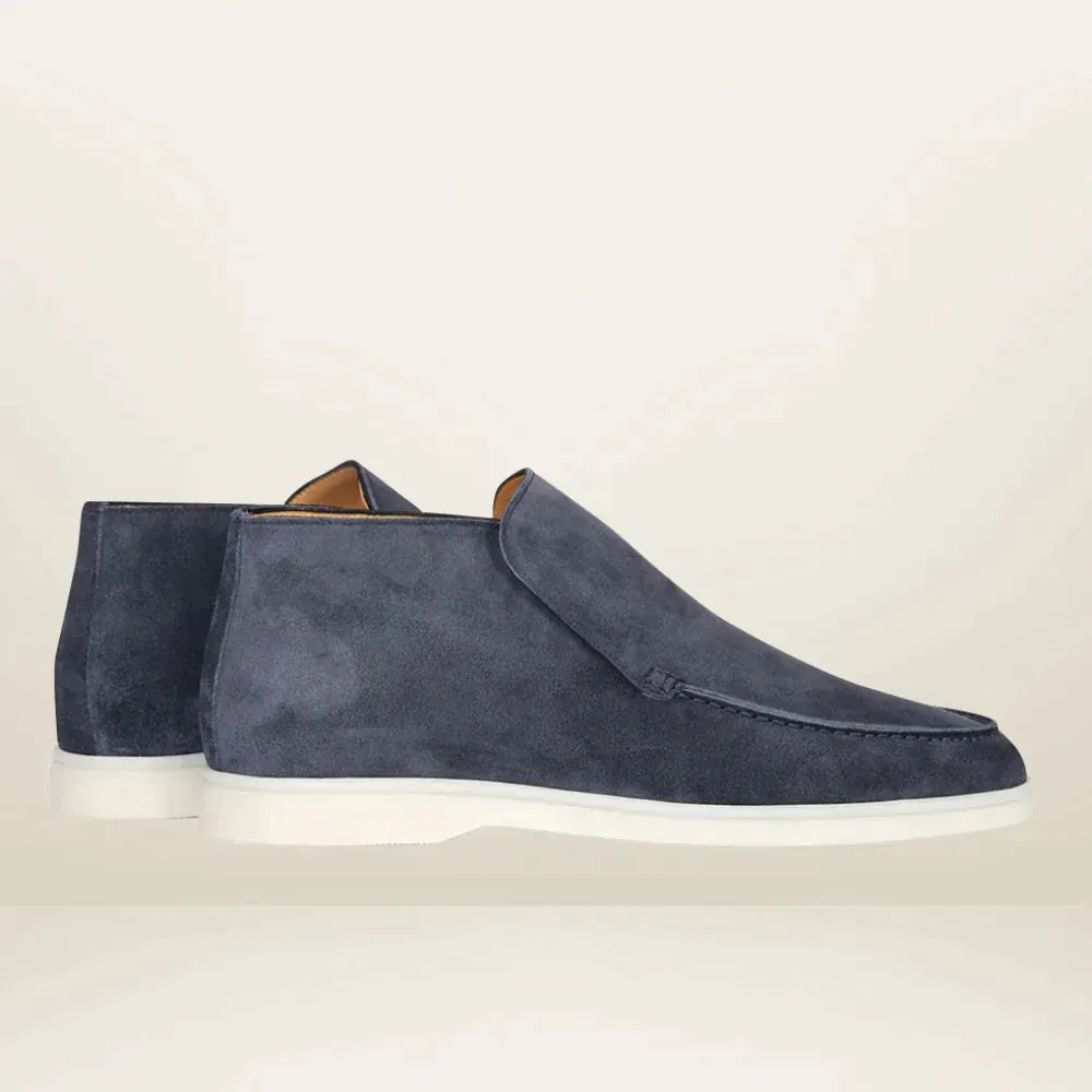 Men’s Classic Suede Loafers with Sturdy Sole | For Everyday Wear