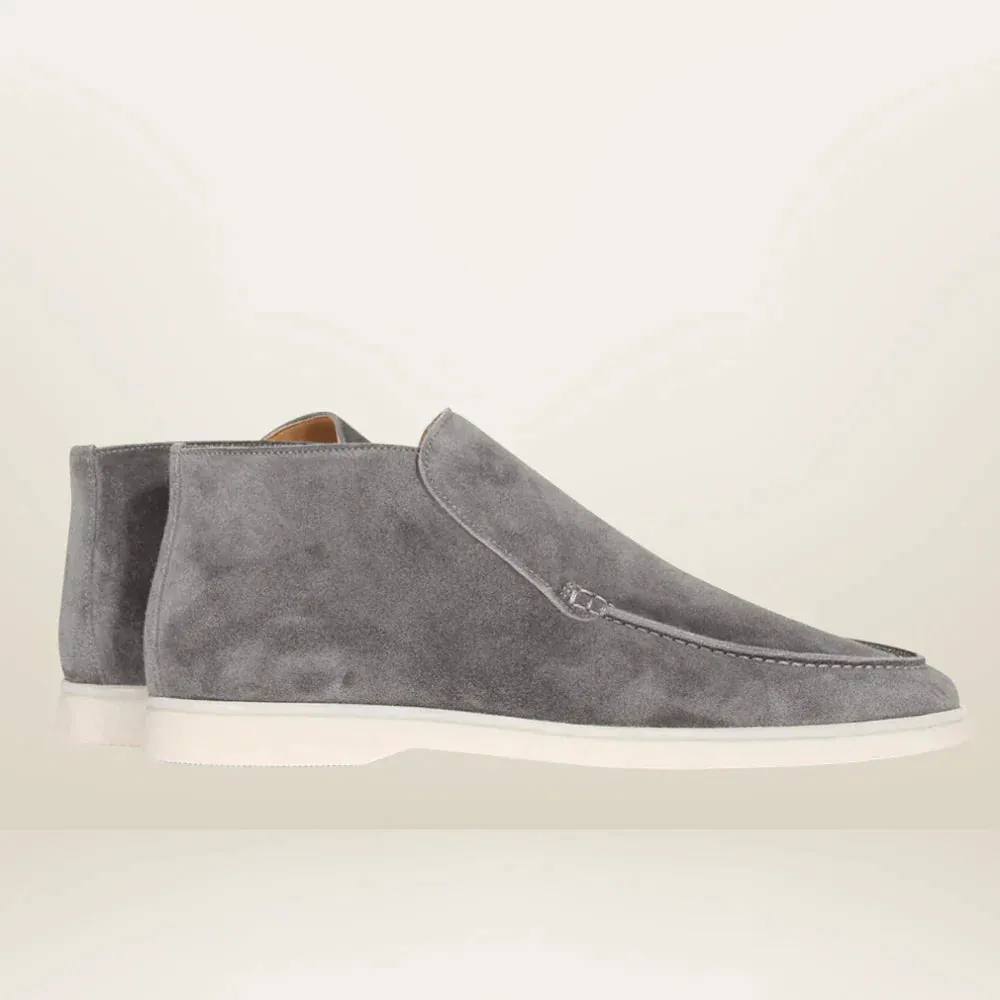 Men’s Classic Suede Loafers with Sturdy Sole | For Everyday Wear