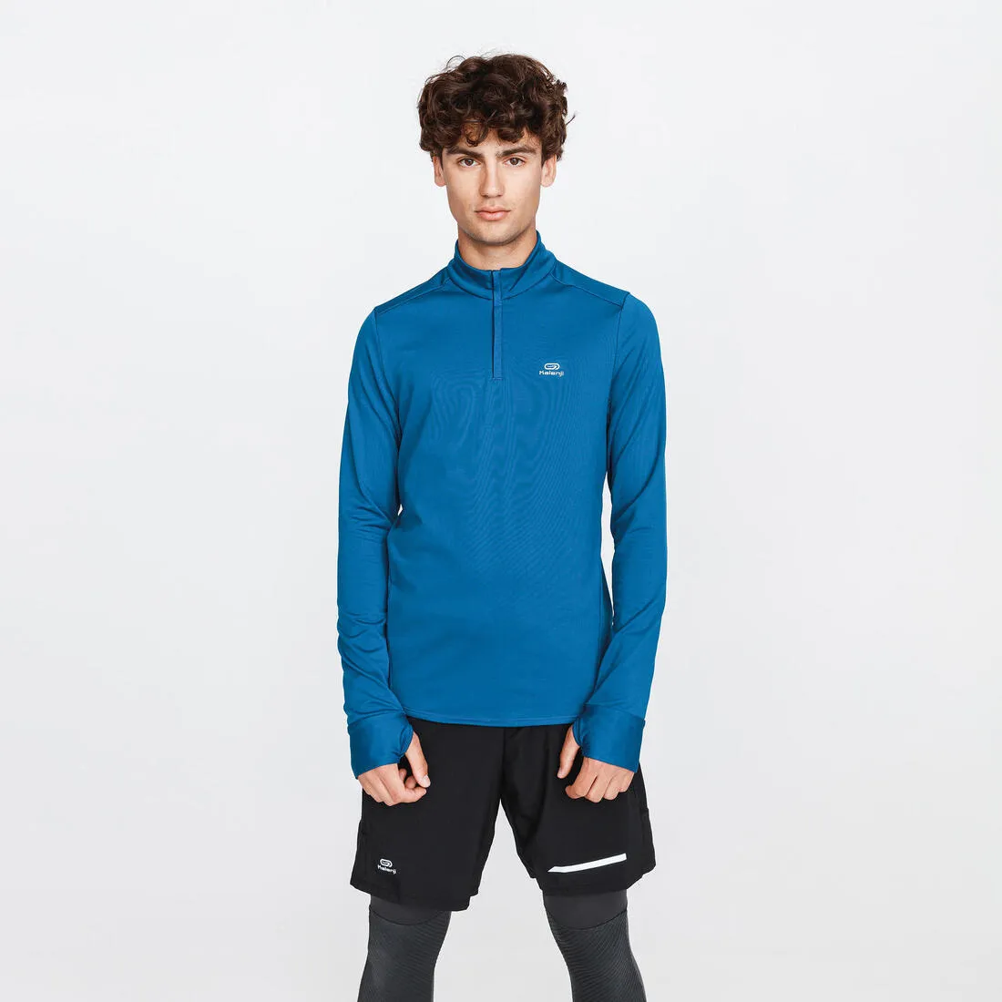 MEN'S WARM LONG-SLEEVED RUNNING T-SHIRT