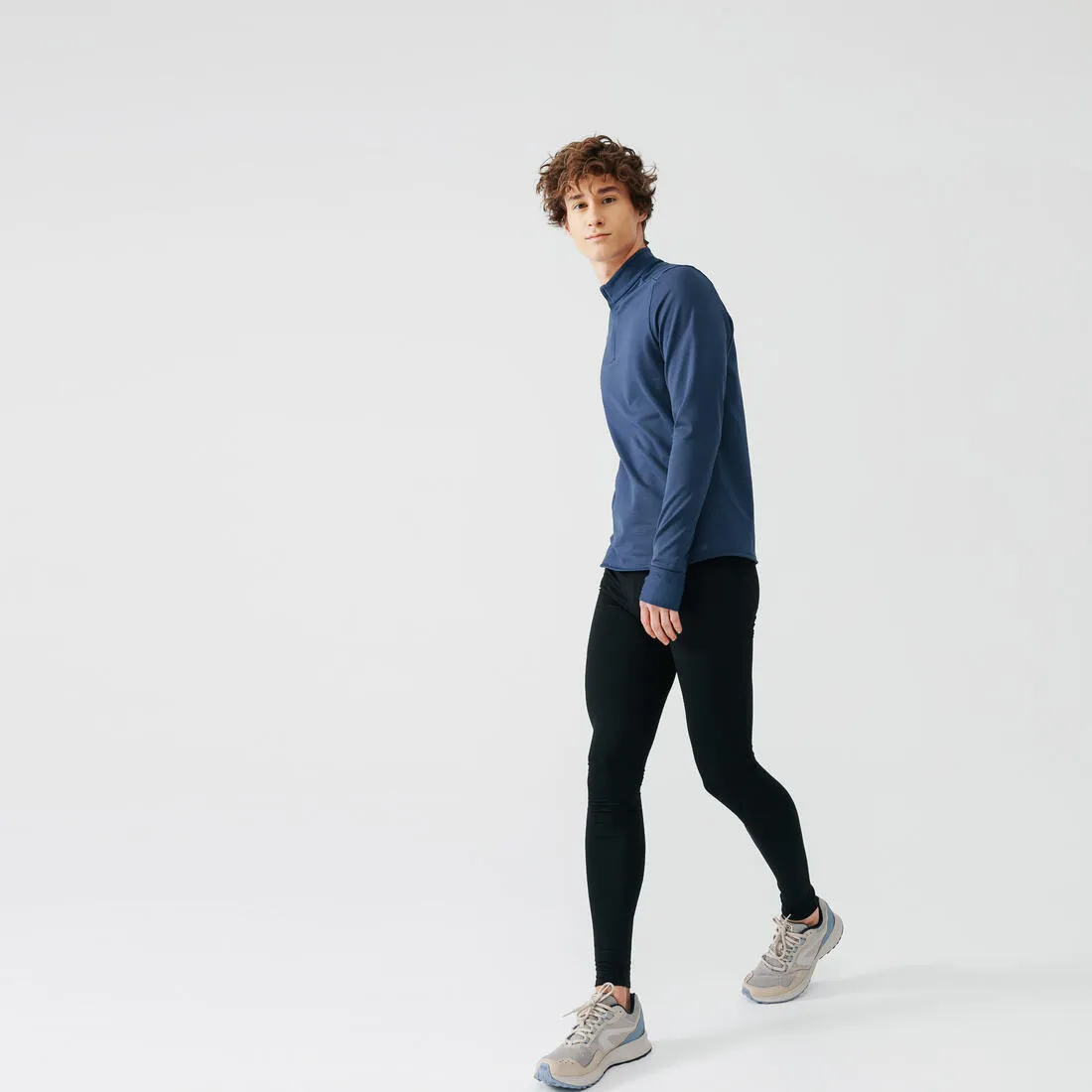 MEN'S WARM LONG-SLEEVED RUNNING T-SHIRT