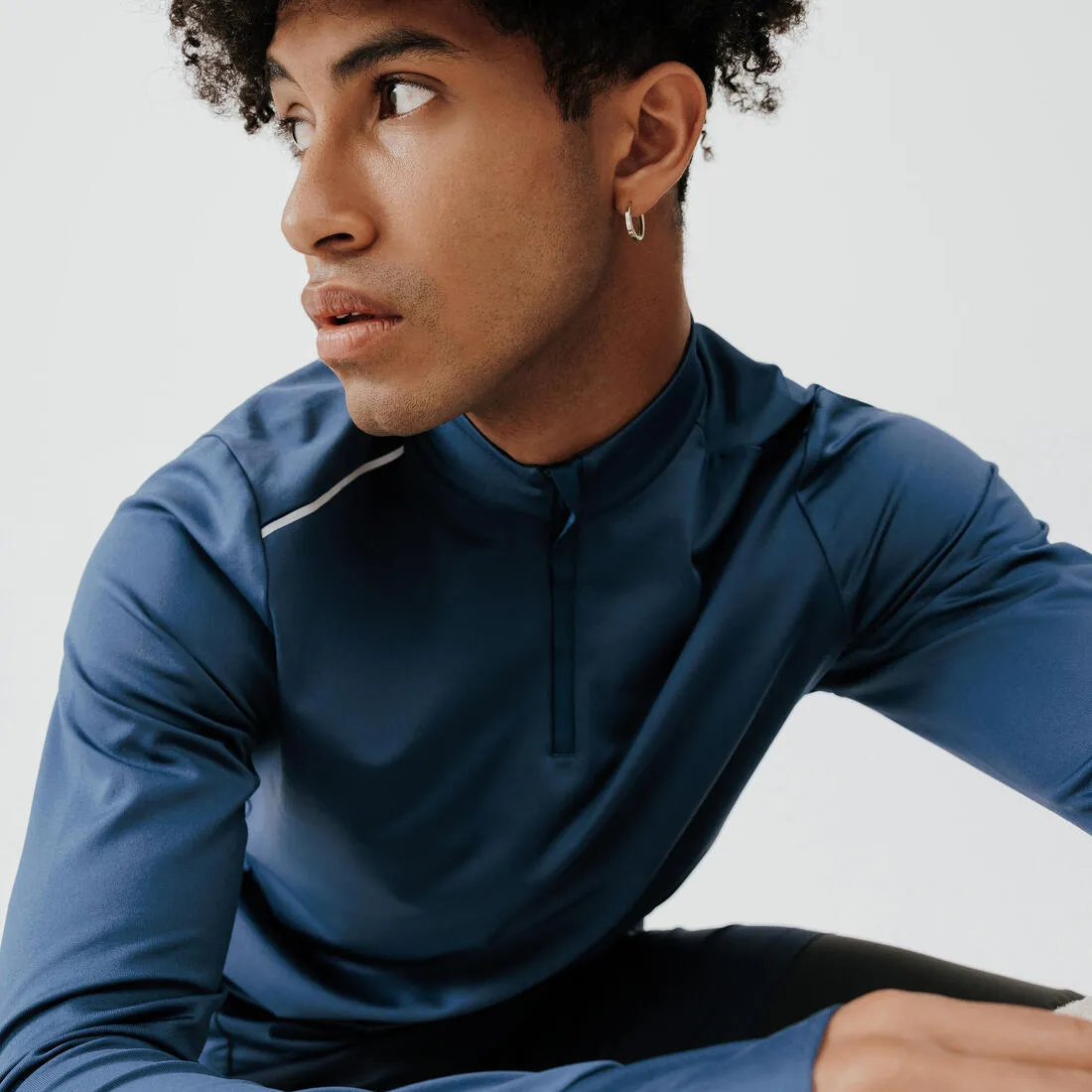 MEN'S WARM LONG-SLEEVED RUNNING T-SHIRT