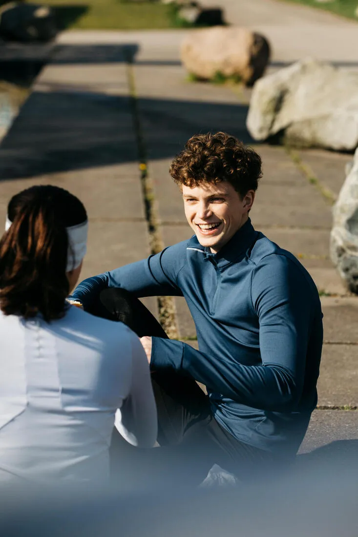 MEN'S WARM LONG-SLEEVED RUNNING T-SHIRT