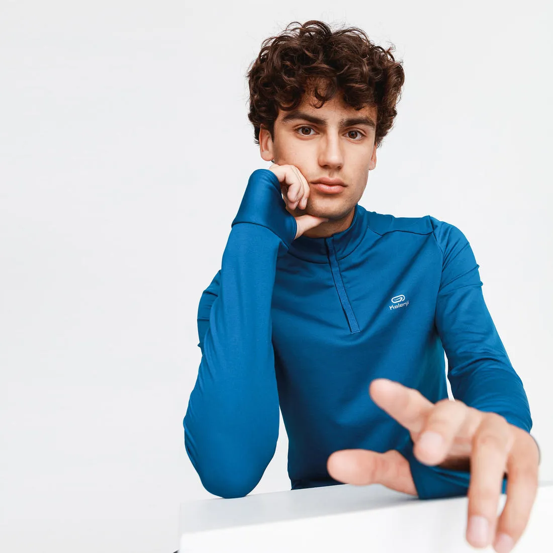 MEN'S WARM LONG-SLEEVED RUNNING T-SHIRT