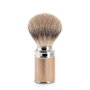 MÜHLE TRADITIONAL Shaving Brush, Silvertip Badger, Rosegold