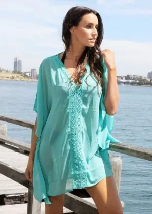 Mint Lace Kaftan