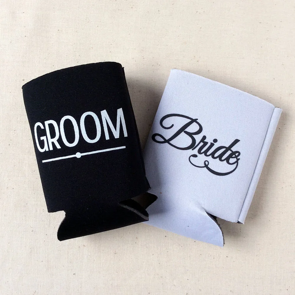Neoprene Wedding Can Cooler #181N - I Love You to the Moon and Back