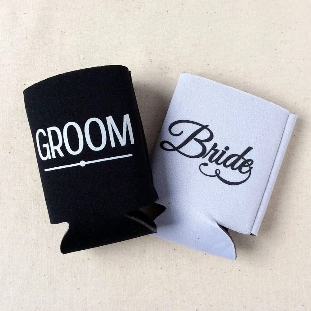 Neoprene Wedding Can Cooler #193N - Cheers to