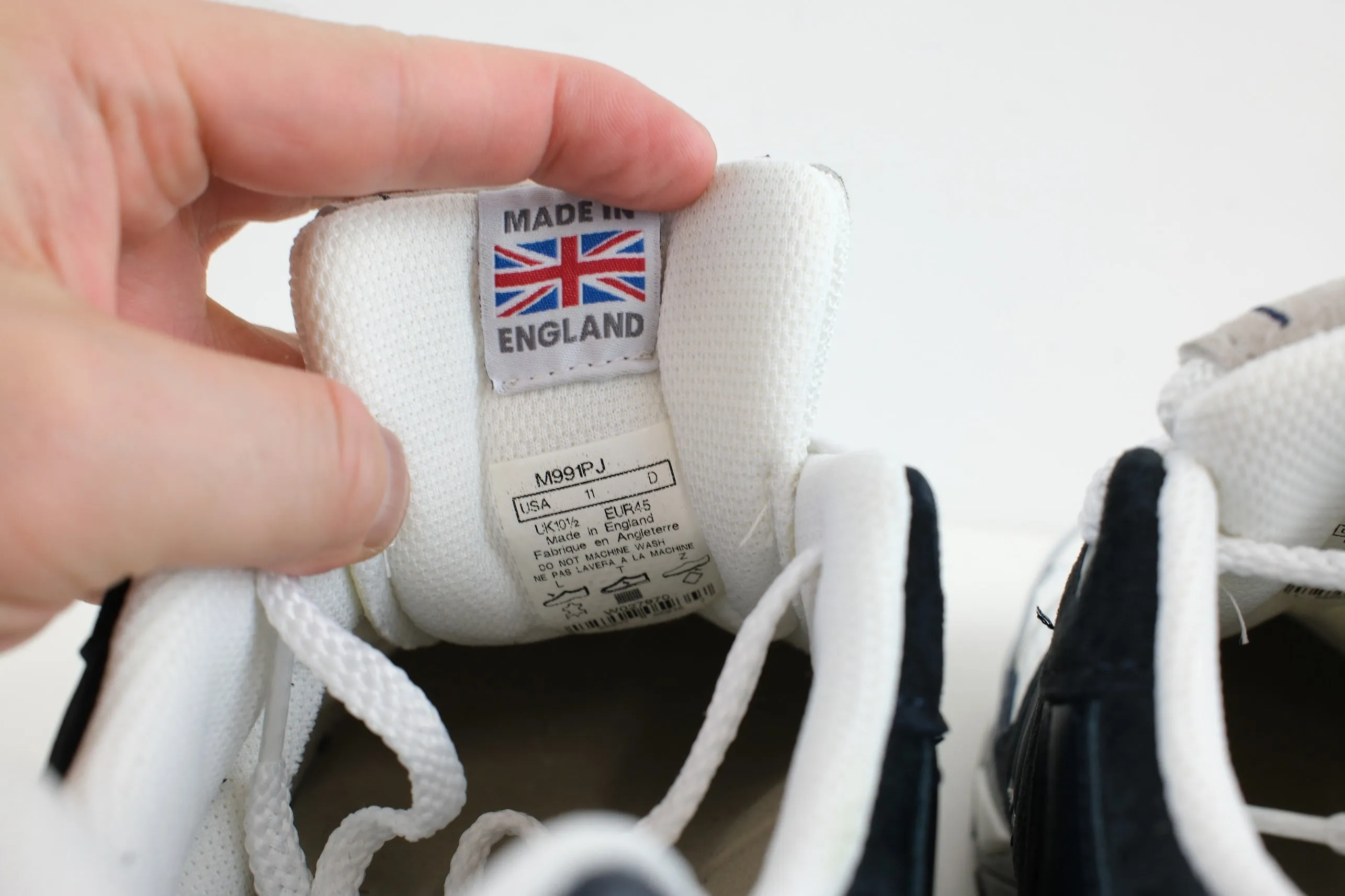 New Balance 991 MiUK SNS Navy White