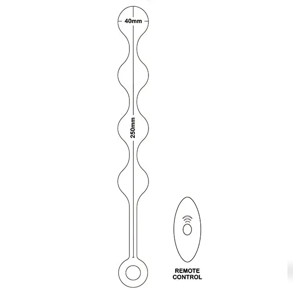 Nexus Quattro Vibrating Anal Beads