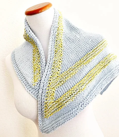 Nissa kerchief, knit kit