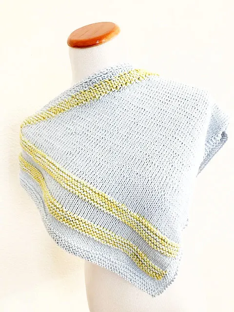 Nissa kerchief, knit kit