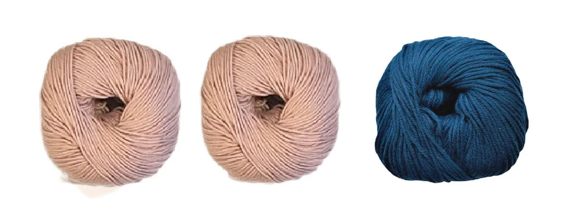 Nissa kerchief, knit kit