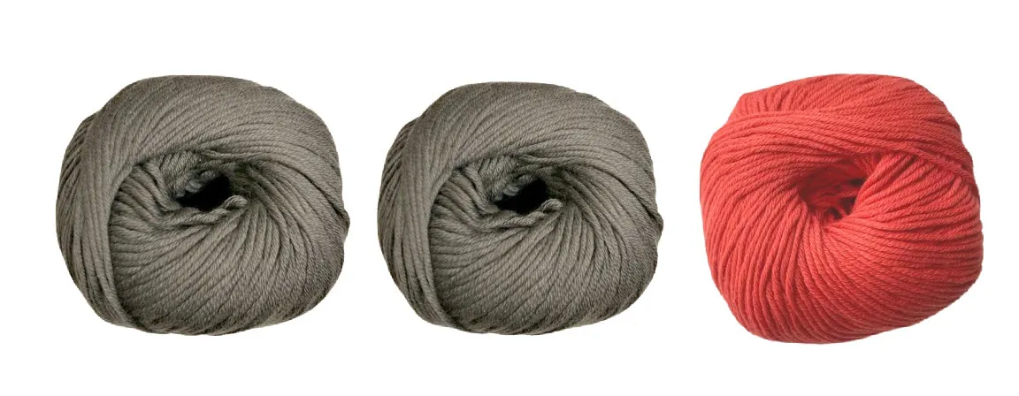 Nissa kerchief, knit kit