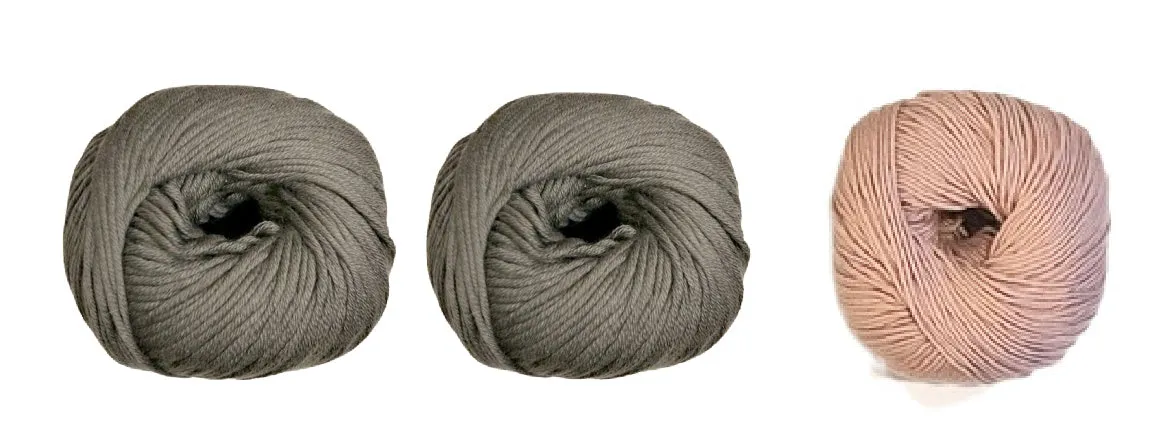 Nissa kerchief, knit kit