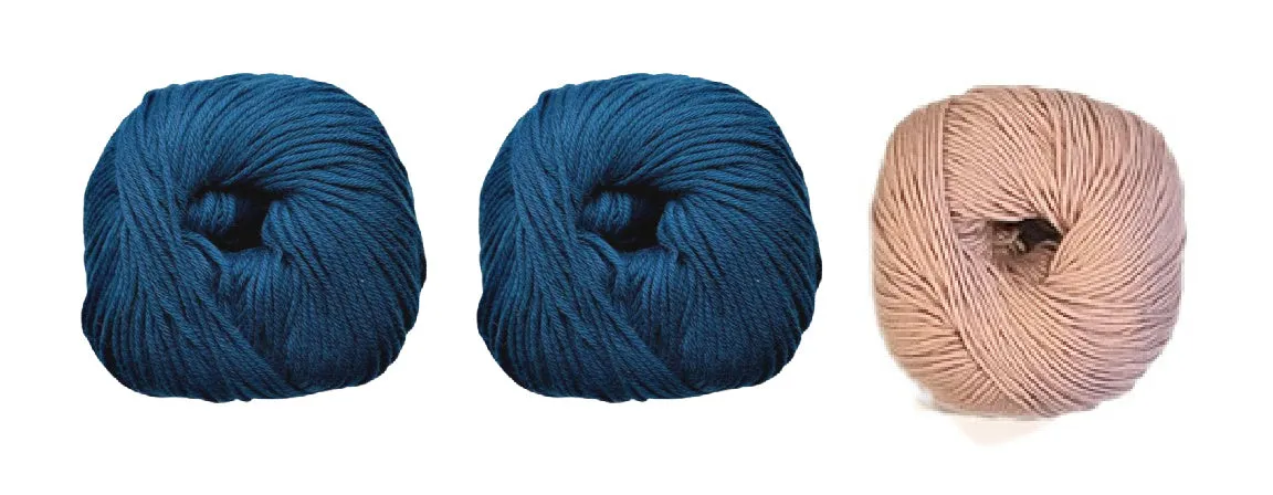 Nissa kerchief, knit kit