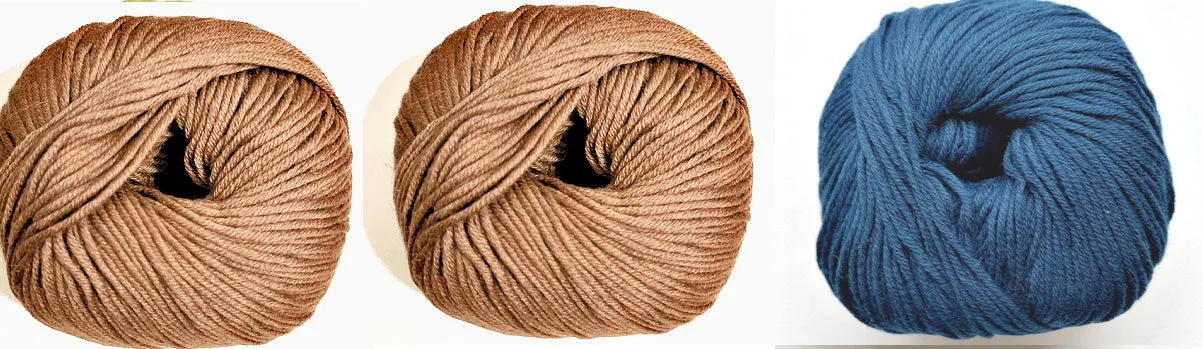Nissa kerchief, knit kit